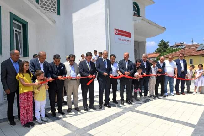 Bursa Osmangazi'de Seçköy Mahallesi Camii ibadete açıldı