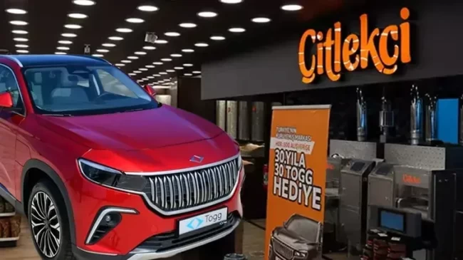 Çitlekçi’nin TOGG çekilişi Kdz.Ereğli’ye çıktı