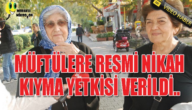 MERAKLI MİKROFON, MÜFTÜ YASASINI VATANDAŞA SORDU..