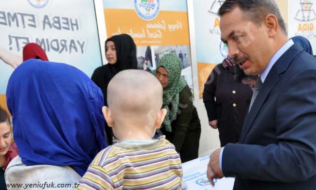 GIDA VE GİYSİ YARDIMLARI SÜRÜYOR..