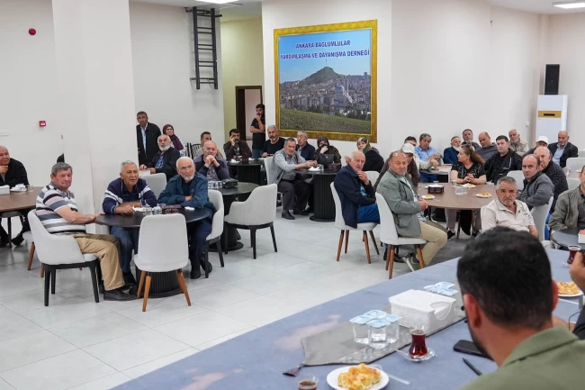 İmar çalışmalarıyla ilgili Bağlumlular bilgilendirildi