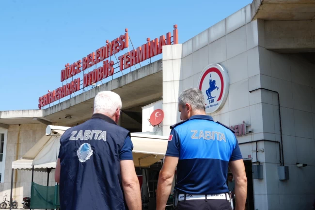 Düzce Terminali'nde kapsamlı denetim