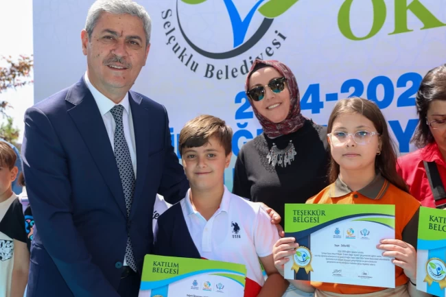 Sille Tabiat Okulu'nda mezuniyet heyecanı yaşandı