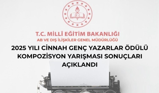 Zonguldak Ereğli’den Türkiye Üçüncülüğü: Hayrünnisa KESKİN’e Cinnah Genç Yazarlar Ödülü
