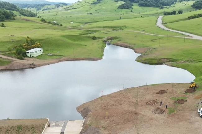 Uluvahta Yayla Göleti Ordu turizmine kazandırılıyor