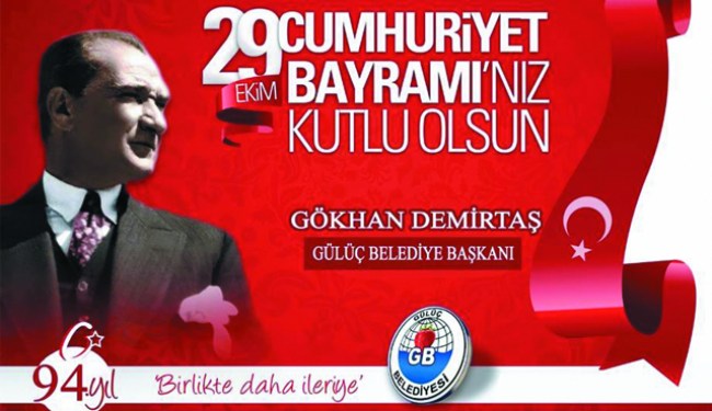 DEMİRTAŞ'TAN 29 EKİM KUTLAMASI..