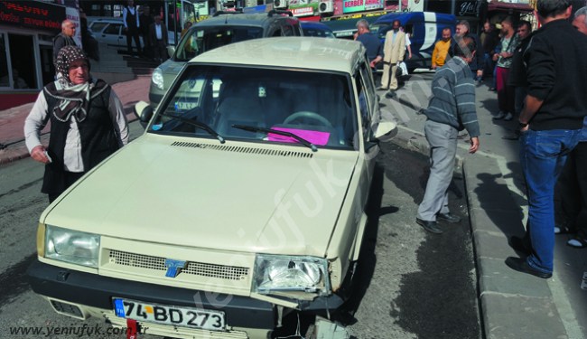 VİRAJI ALAMADI, DİREĞİ YIKTI!..