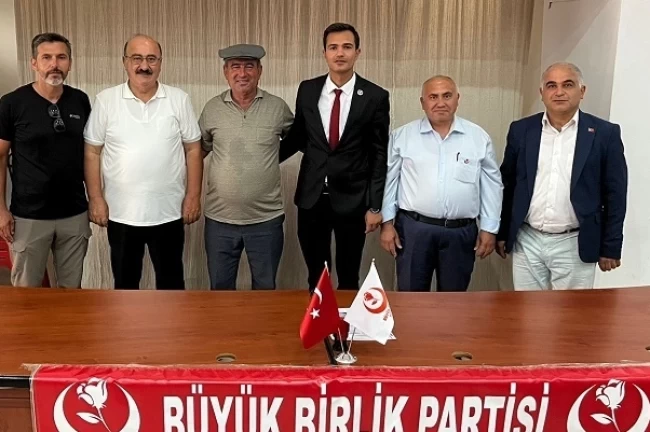 BBP Kumluca'da güven tazeledi: Mustafa Ay başkanlıkta devam