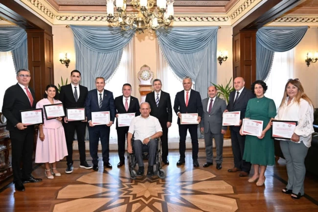 Antalya Büyükşehir Hizmet Binasına ‘Erişilebilirlik Belgesi'