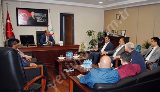 AK PARTİ'DEN BAŞHEKİM ARSLAN'A 'HAYIRLI OLSUN' ZİYARETİ..