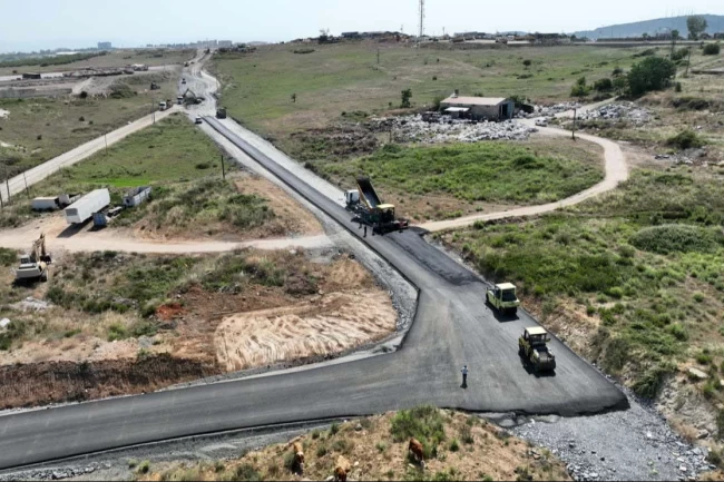 Kocaeli'de Gebze Kirazpınar'da üstyapı atağı