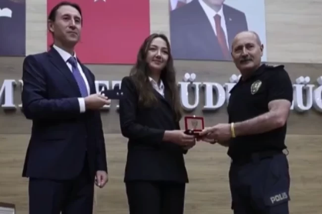 Bursa'da 118 polis memuru bir üst rütbeye terfi etti