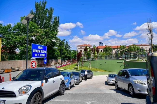 Ankara 100. Yıl Otoparkı hizmete açıldı