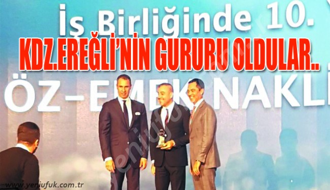 EREĞLİ'NİN GURURU OLDULAR..