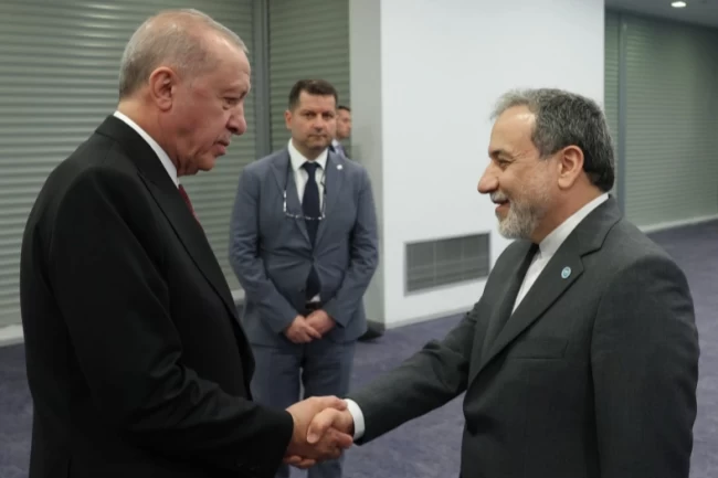 Cumhurbaşkanı Erdoğan İran Dışişleri Bakanı Arakçi ile görüştü