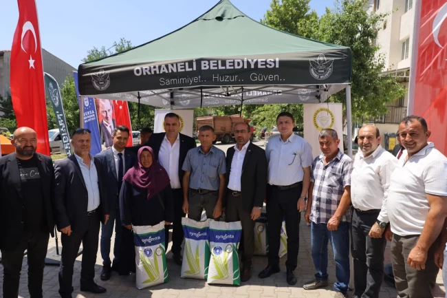 Bursa'nın dağ ilçelerine silajlık mısır tohumu desteği