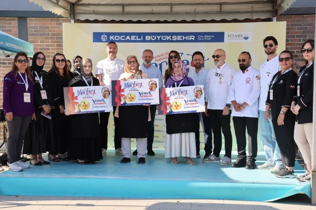 Lezzetle yarışan eller MARİFEST'te buluştu