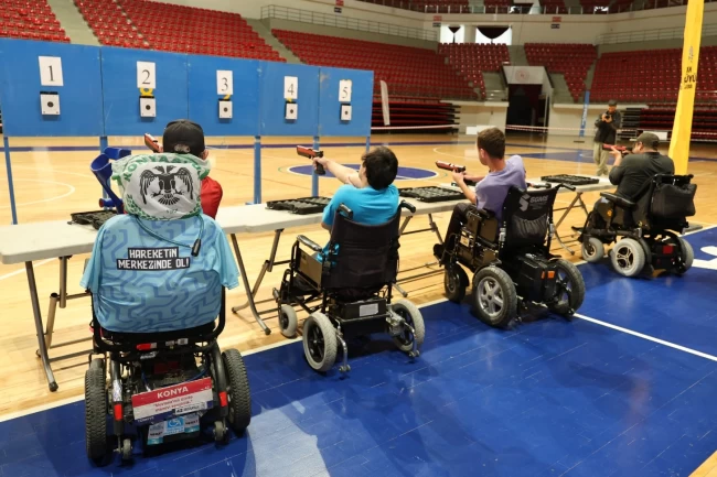 Türkiye'de ilk para lazer yarışmasına Konya ev sahipliği yaptı