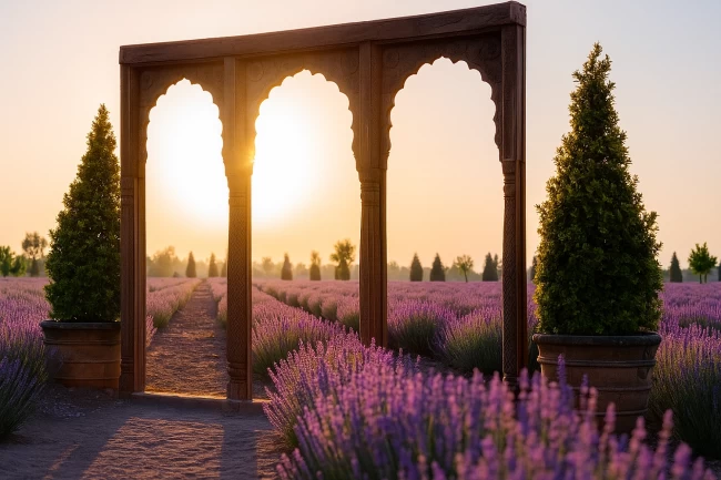 Konya Karatay'da lavantalar yeniden ziyaretçiyle buluşuyor