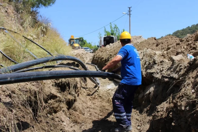Antalya Büyükşehir'den Çamyuva'ya modern su yatırımı