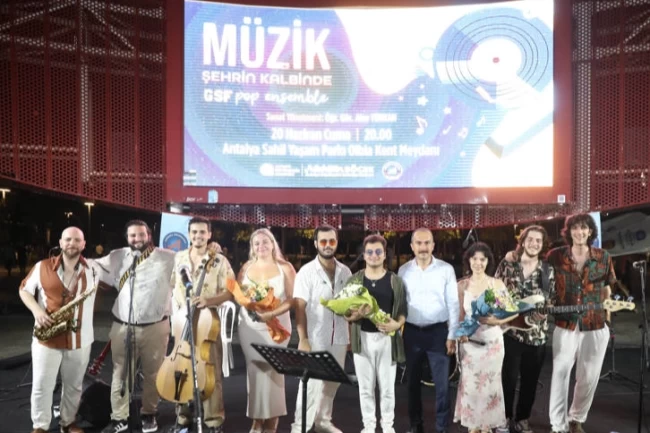 Akdeniz akşamları ‘Müzik Şehrin Kalbinde' konseriyle renkleniyor