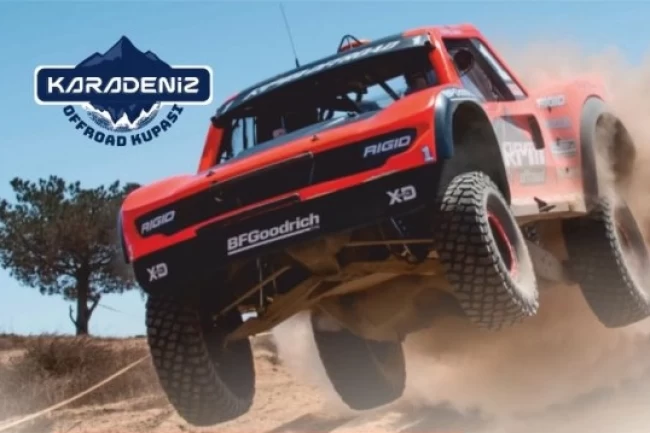 Off-road Karadeniz Kupası yarışları Ordu'da