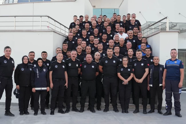 Ankara Keçiören Zabıta teşkilatına moral ve başarı takdiri