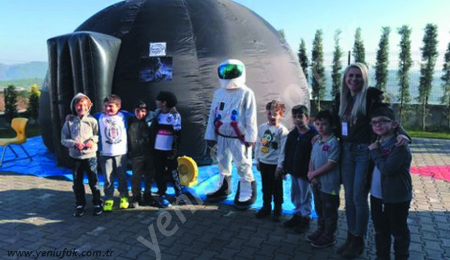 PLANETARYUM İLE EVRENİ TANIDILAR..