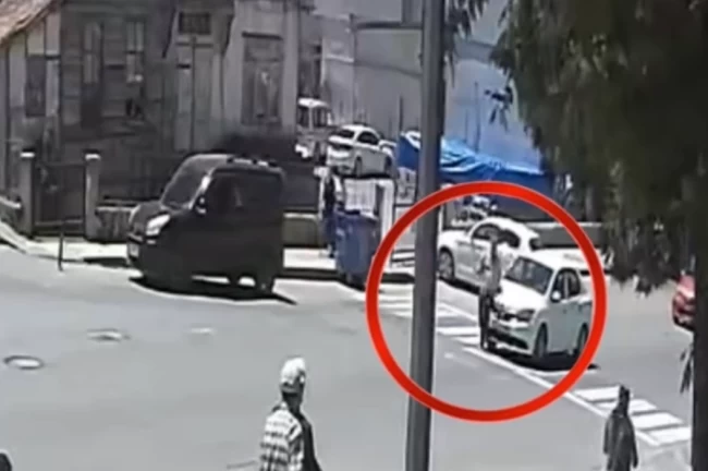 Düzce'de yaya geçidinde kaza