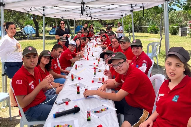 Muğla Büyükşehir engelsiz izciler kampı ile sarıgerme'yi renklendirdi