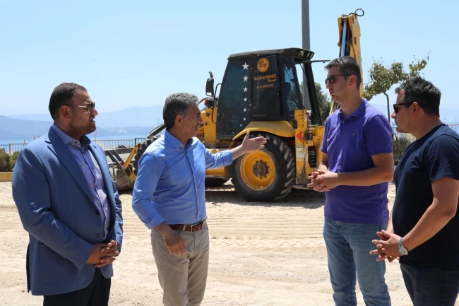 Bursa Gemlik'te üç koldan hizmet