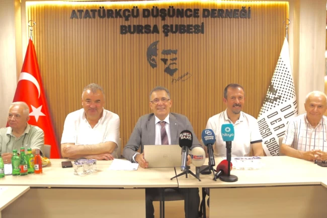 ADD Bursa'dan terör örgütünün fesih bildirisine sert tepki! Lozan ve Atatürk ilkeleri vazgeçilmezimizdir