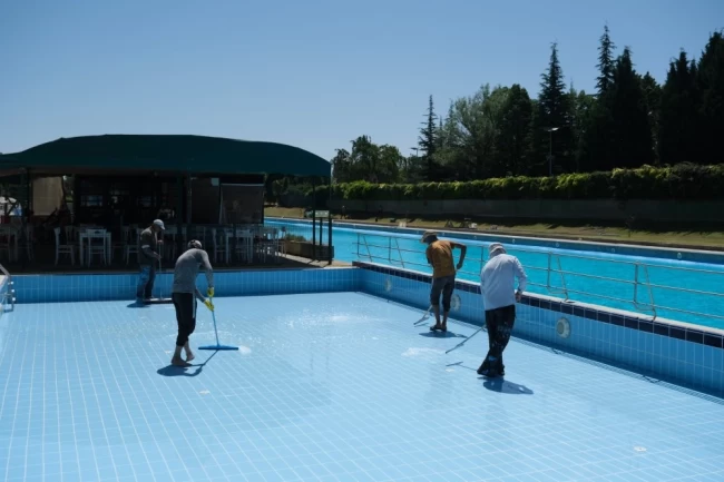 Eskişehir Kentpark plajında geri sayım