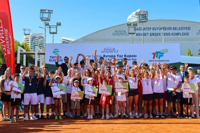 Gaziantep Uluslararası Tenis 14 Yaş Avrupa Yaz Kupası elemeleri tamamlandı