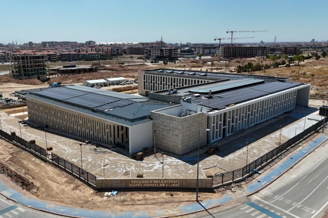 Konya Selçuklu'ya kazandırılacak lisede sona yaklaşıldı