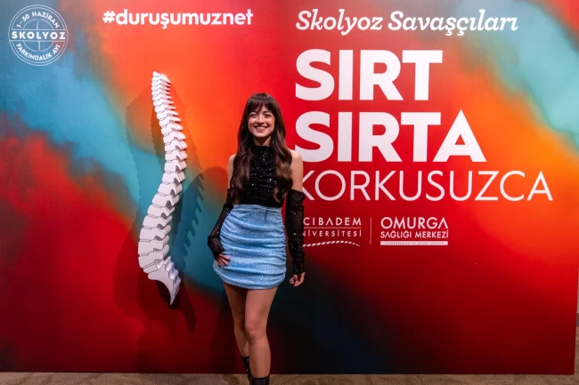 Melis Fis'ten skolyoz farkındalığı: Bu bir nazar boncuğu