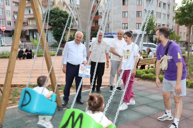Gebze'de Başkan Büyükgöz'den Arapçeşme Parkı'na yakın mercek
