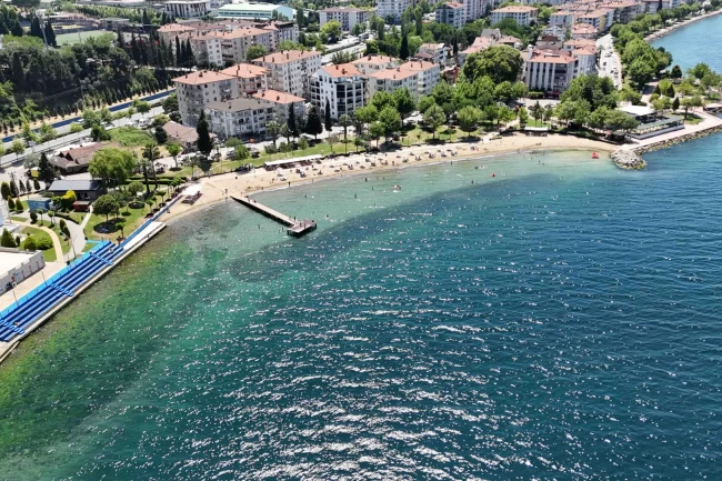 Kocaeli'nin 'mavi bayraklı' plajları testi geçti