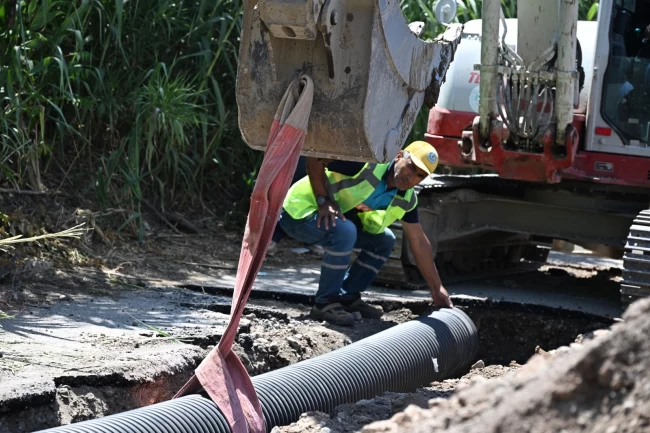 Barbaros Mahallesi'nde altyapı sorununa neşter: MASKİ'den kalıcı çözüm