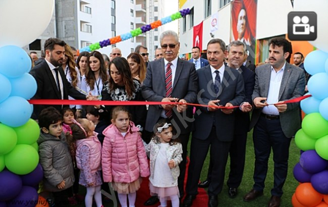 NEŞ'E ERBERK ANAOKULU TÖRENLE AÇILDI..