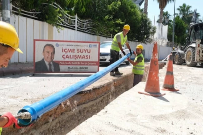 ASAT'tan Konyaaltı'na 570 Milyon TL'lik içme suyu yatırımı