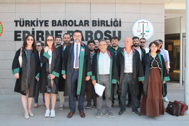 Edirne Barosu'ndan 'torba kanun' tepkisi