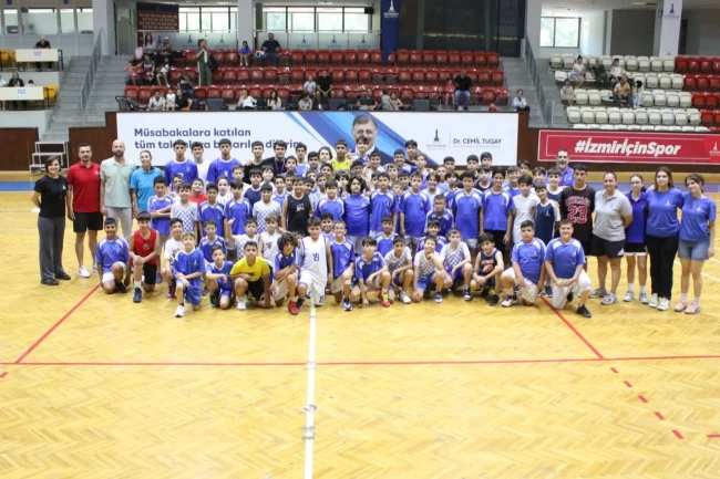 İzmir Büyükşehir'in altyapı seçmelerine büyük ilgi