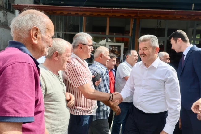 Artvin Valisi Ergün, Arhavi'de incelemelerde bulundu
