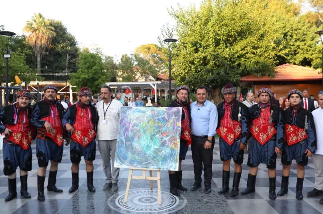 Sanatın ve barışın renkleri Dalaman'da buluştu