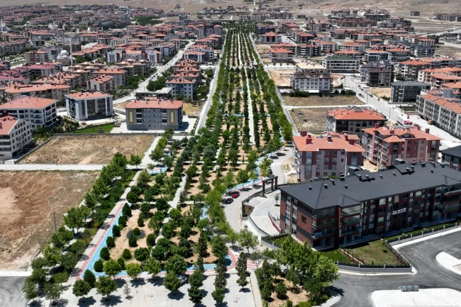 Konya Selçuklu'da Yelda Park'ta sona gelindi