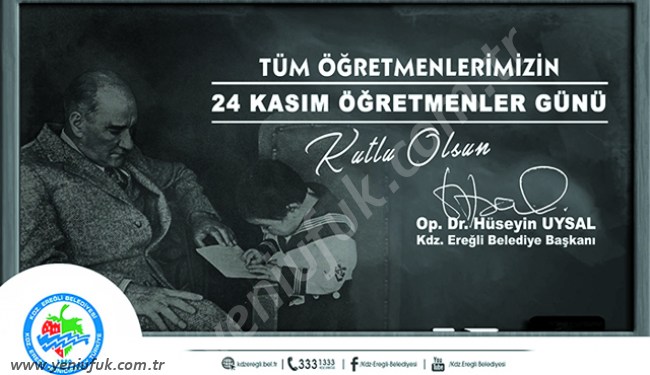 UYSAL'DAN ÖĞRETMENLER GÜNÜ MESAJI..