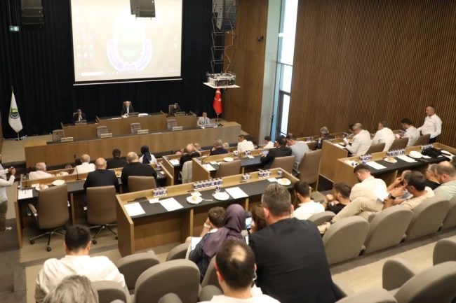 Bursa İnegöl'de bol mesajlı meclis