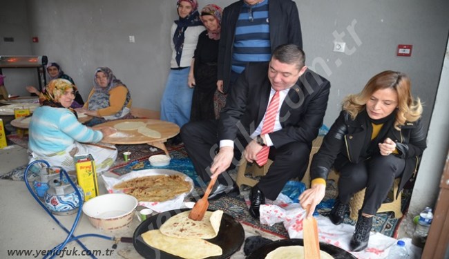 BAŞKAN TEKİN GÖZLEME YAPTI!