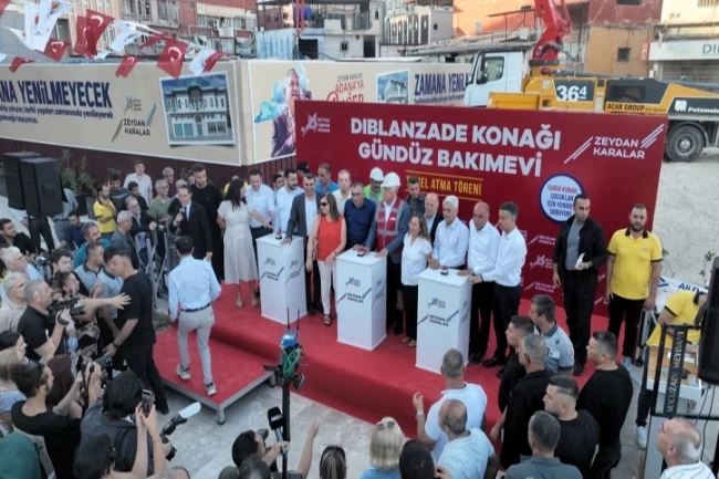 Dıblanzade Konağı Gündüz Bakımevi'nin temeli atıldı